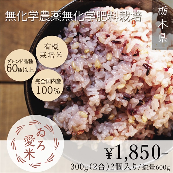 「あなたのそばに常に《ゐ》る」　ゐろ愛米（300g×2袋）