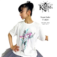 加隈兎沓オリジナル 白鳥の湖Tシャツ Swan Lake
