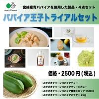 みやざきグリーンパパイアのトライアルセット