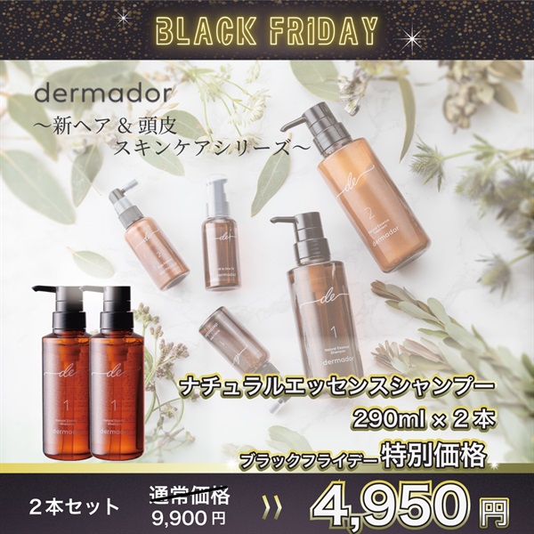 【単品】ナチュラルエッセンスシャンプー290ml 2本